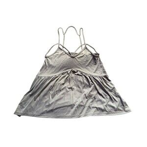American Eagle Women’s Y2K Soft & Sexy Gray Tank Top Size Medium